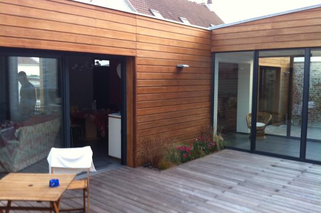 Maison familiale en milieu urbain 
