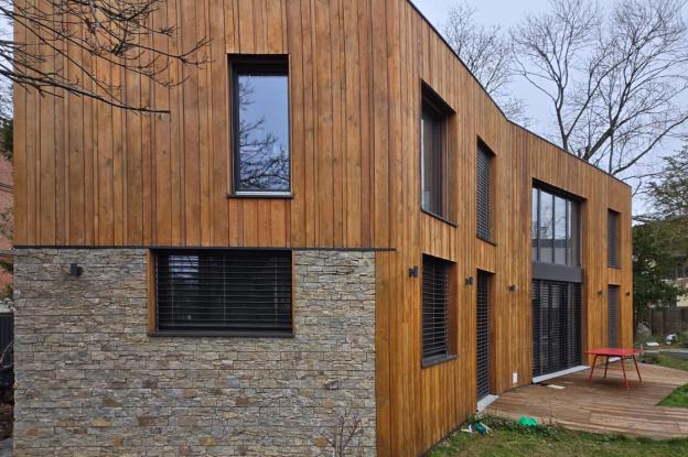 Maison bois paille