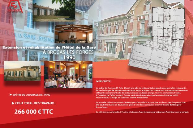 EXTENSION ET REHABILITATION DE L4HOTEL DE LA GARE