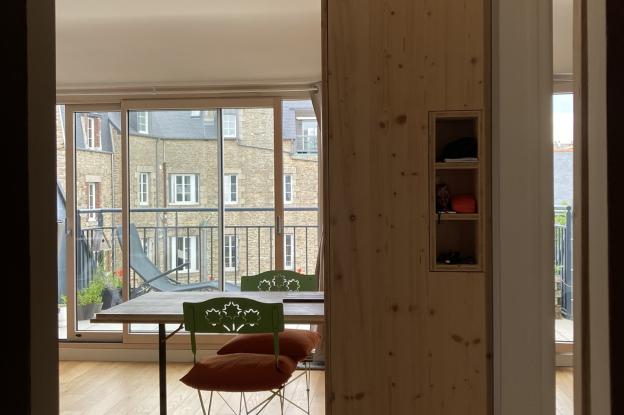 Meuble d'entrée en bois