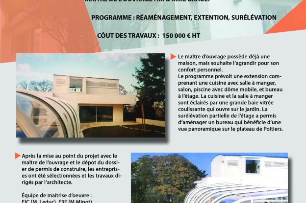 REAMENAGEMENT EXTENSION SURELEVATION D'UNE VILLA