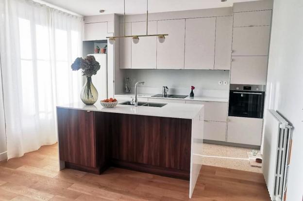 cuisine avec céramique et terrazzo