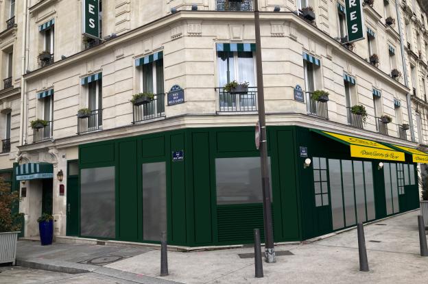 façades café restaurant 