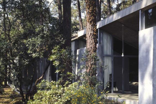 maison de vacances sous les pins. photographie de Jean Christophe Garcia