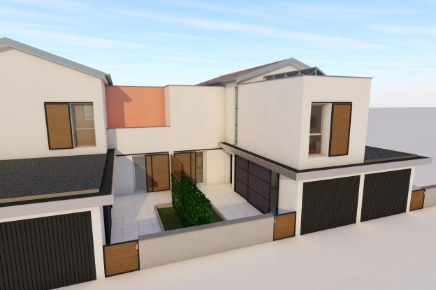 Création de chambre supplémentaire en surélévation au-dessus du garage + création de dressing attenant à la chambre parentale - Vue 1
