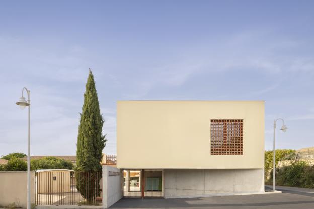 La nouvelle entrée du collège