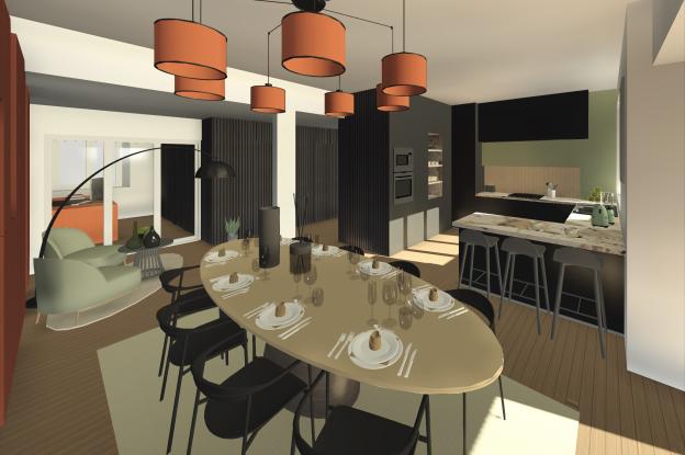 Rénovation complète d'un appartement à Wissembourg.