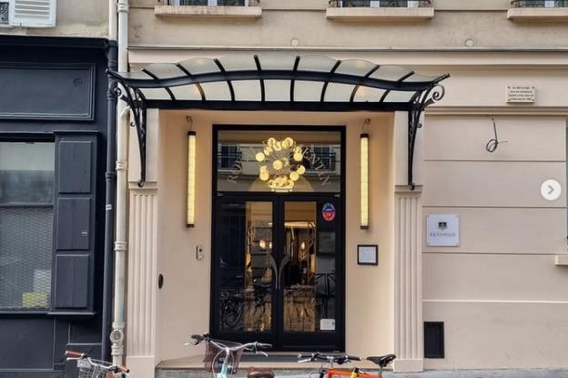 Entrée de l'hôtel 