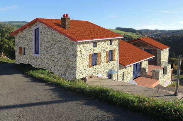 Vue depuis le Sud-Ouest