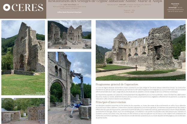 SJDA Ruine église abbatiale