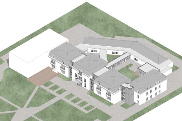 Extension et réhabilitation , rénovation thermique et revalorisation architecturale 