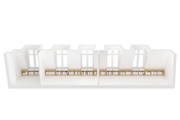 Perspective surplomb style maquette