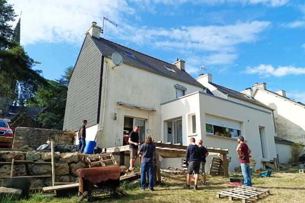 Extension d'une maison