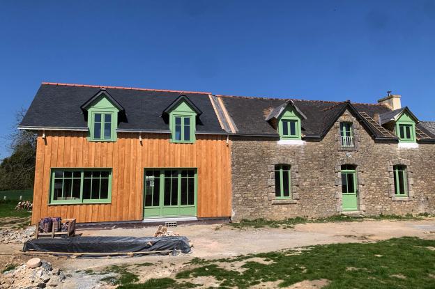 Extension d'une maison