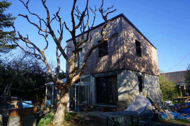 Surélévation d'une maison