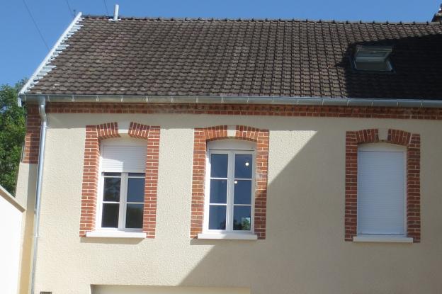 FACADE SUR JARDIN APRES TRAVAUX