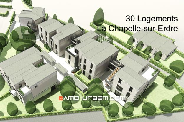 30 LOGEMENTS A LA CHAPELLE-SUR-ERDRE
