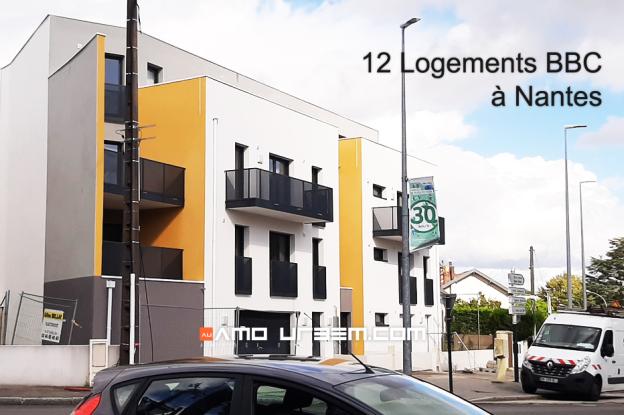 12 LOGEMENTS "BATIMENT BASSE CONSOMMATION" A NANTES