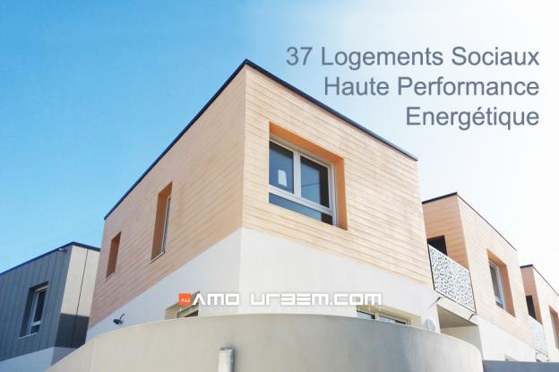 37 LOGEMENTS SOCIAUX HAUTE PERFORMANCE ENERGETIQUE A SAINT-SEBASTIEN