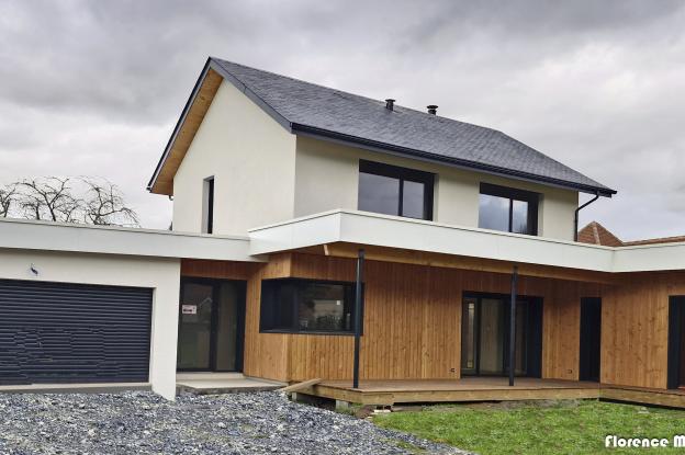 CONTEMPORAINE, bois, bioclimatique, Etage