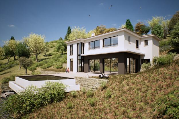 3D villa
