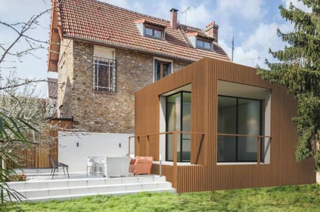 Projet d'architecture extension le Vésinet 