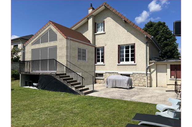 Le nouveau volume donnant sur le jardin