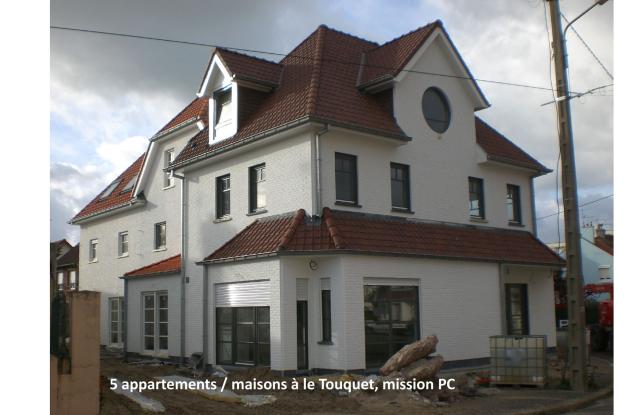 Cinq maisons en bande, Le Touquet