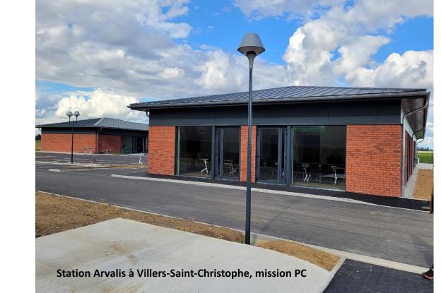 Station scientifique à Villers-Saint-Christophe