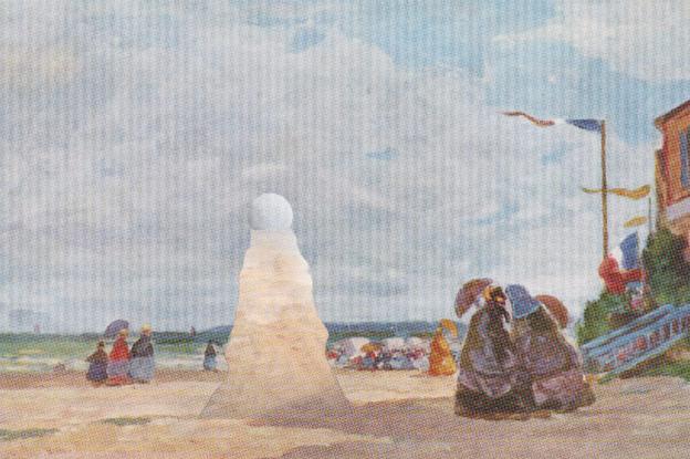 Vue du projet sur la plage