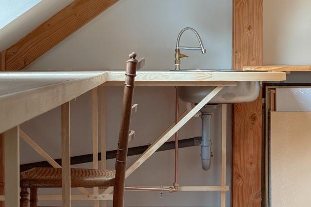 bureau sous combles en mdf