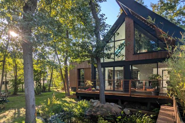 Vue depuis le jardin