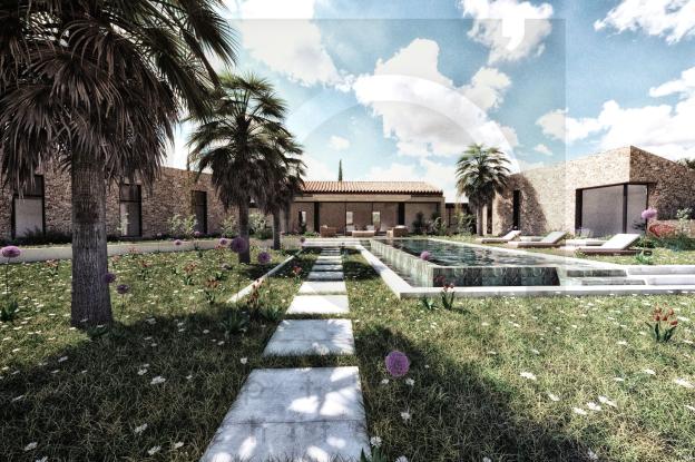 villa architecte sgb construction maison architecture contemporaine cornillon-confoux vue facade axe sud