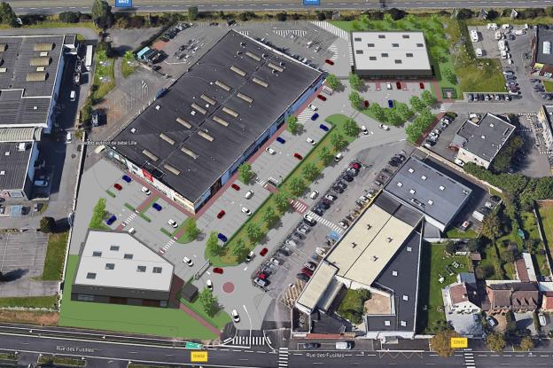 Axonométrie du projet