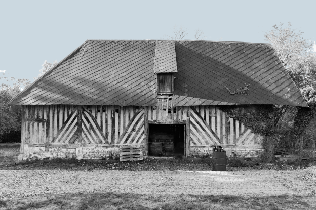 Pressoir en colombages - Etat d'origine