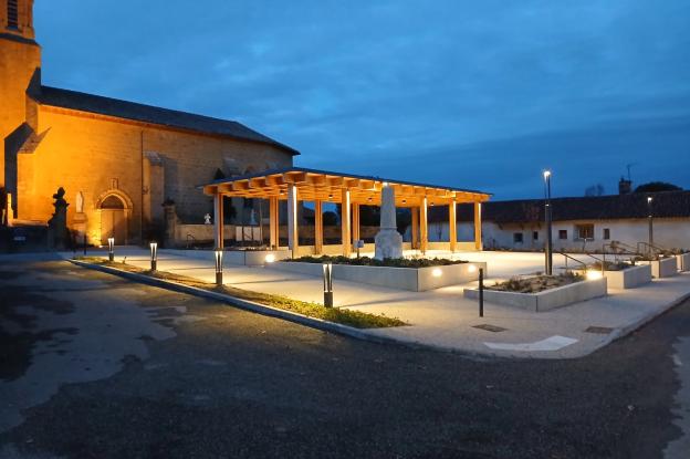 Espace public & halle de Lalanne-Arqué