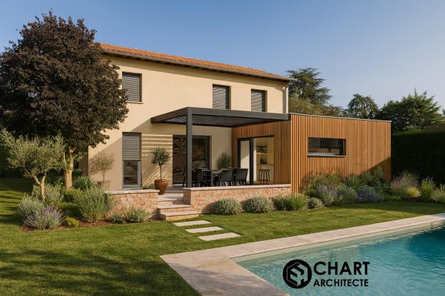 Projet CHANTEGRILLET - CHART architecte