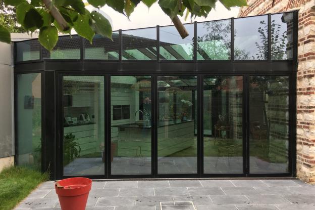 Extension cuisine fermée