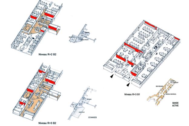 Aménagement de bureaux, show room et espaces détente