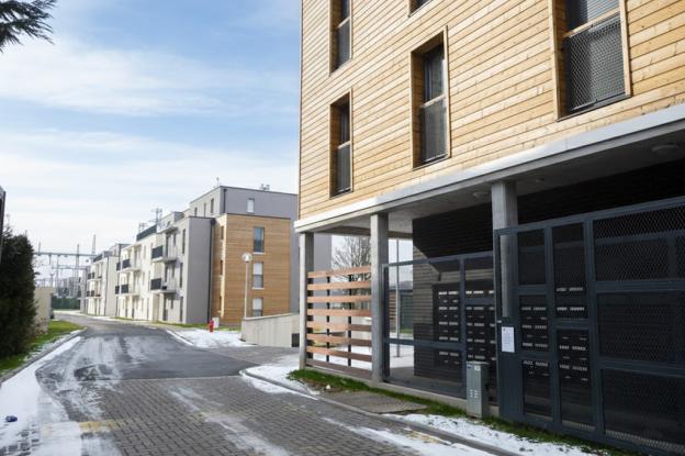 Projet de 47 logements collectifs - Murs en maçonnerie - dalles béton - Habillage façades enduit ou / et bardage bois