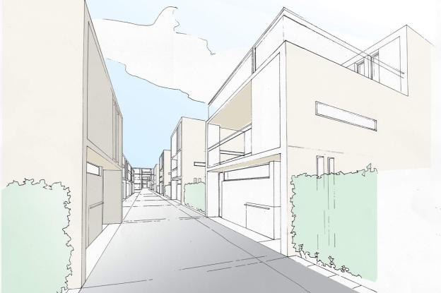 Étude pour la restructuration du quartier du pont 