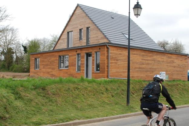 Maison passive en bois à Ronquerolles