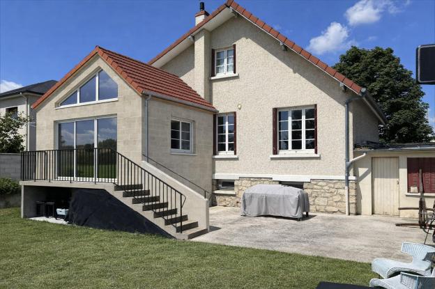 Le nouveau volume donnant sur le jardin (perspective d'étude)