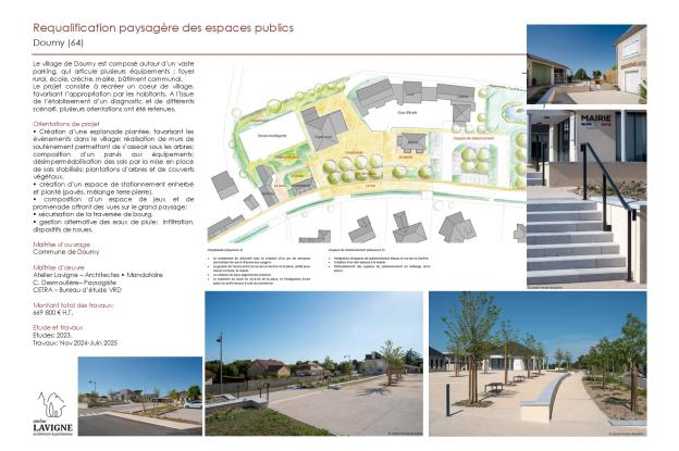 Doumy aménagement espaces publics