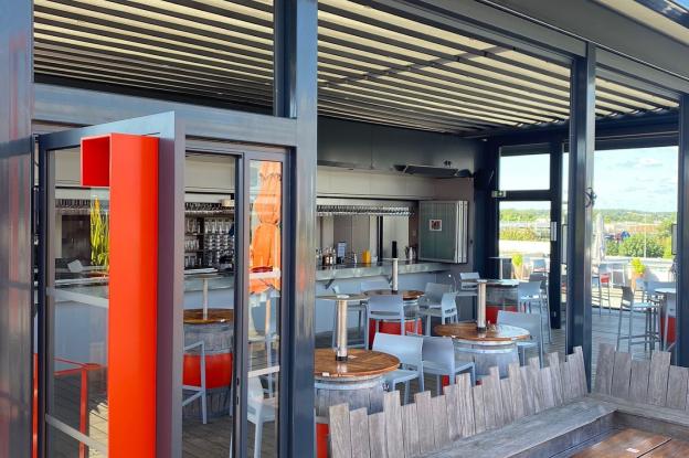 Couverture de terrase amovible