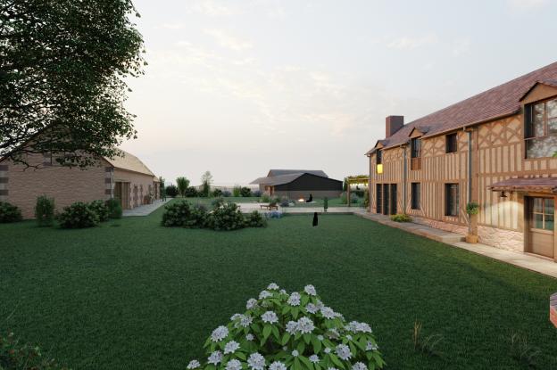 Rénovation de l'habitation en colombages et pierre