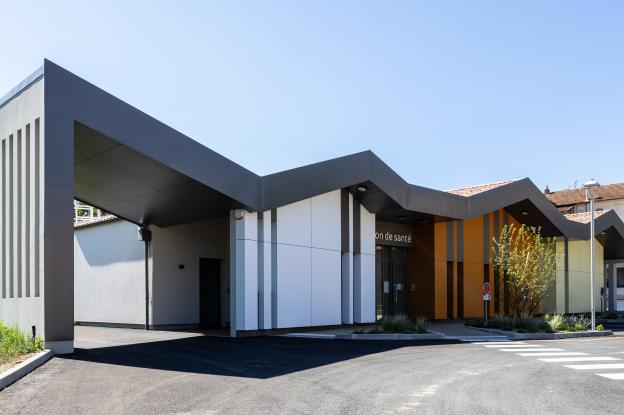 façade principale de la maison de santé
