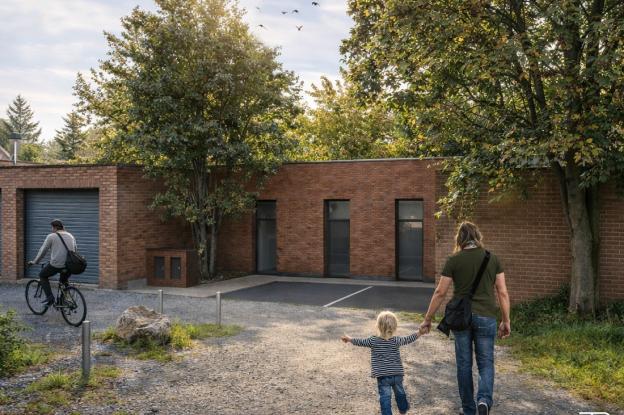 Vue sur la séquence d'entrée