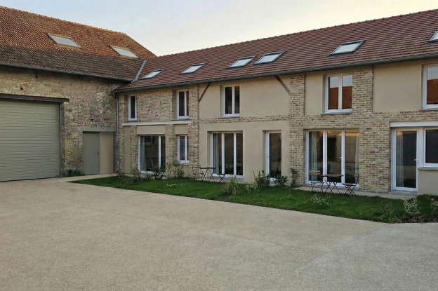 Vue depuis la cours commune