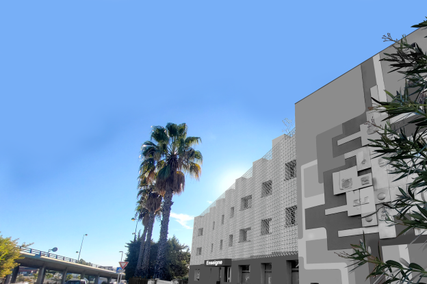 Façade avant - Etat projeté